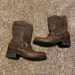 Frye Brown Short Boots